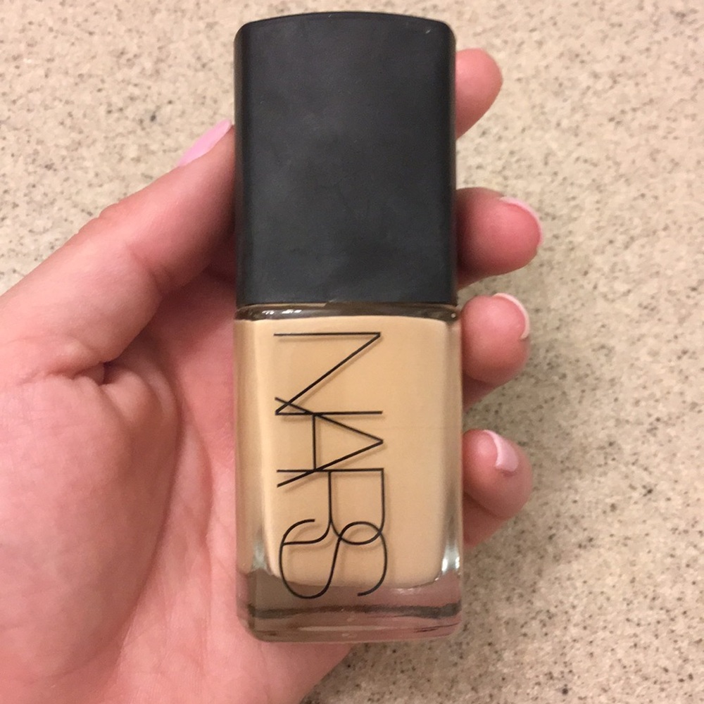 NARS sheerglow foundation.